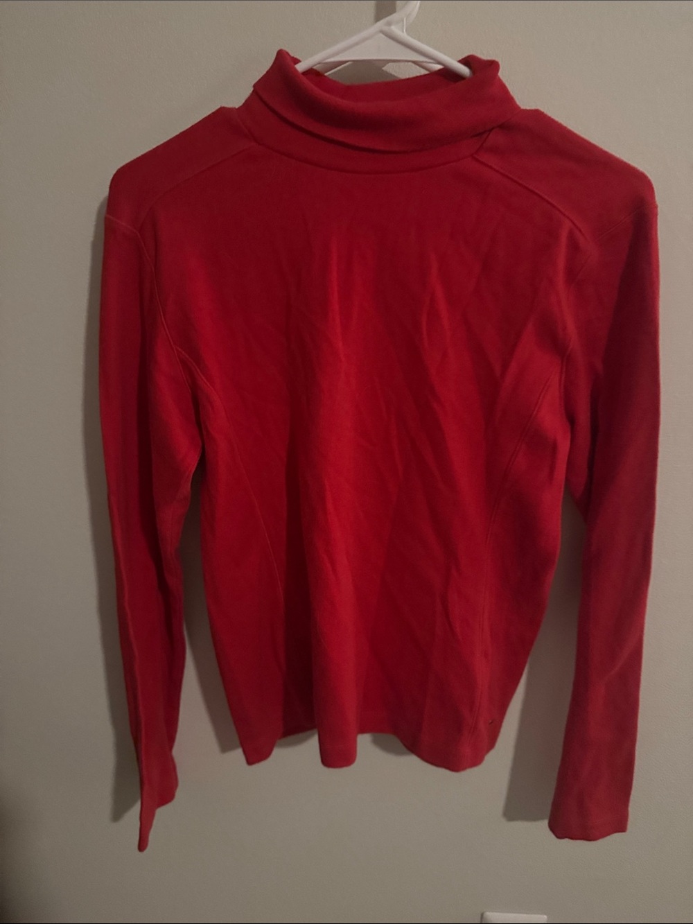 Tommy Hilfiger Red Long Sleeve Turtleneck size medium